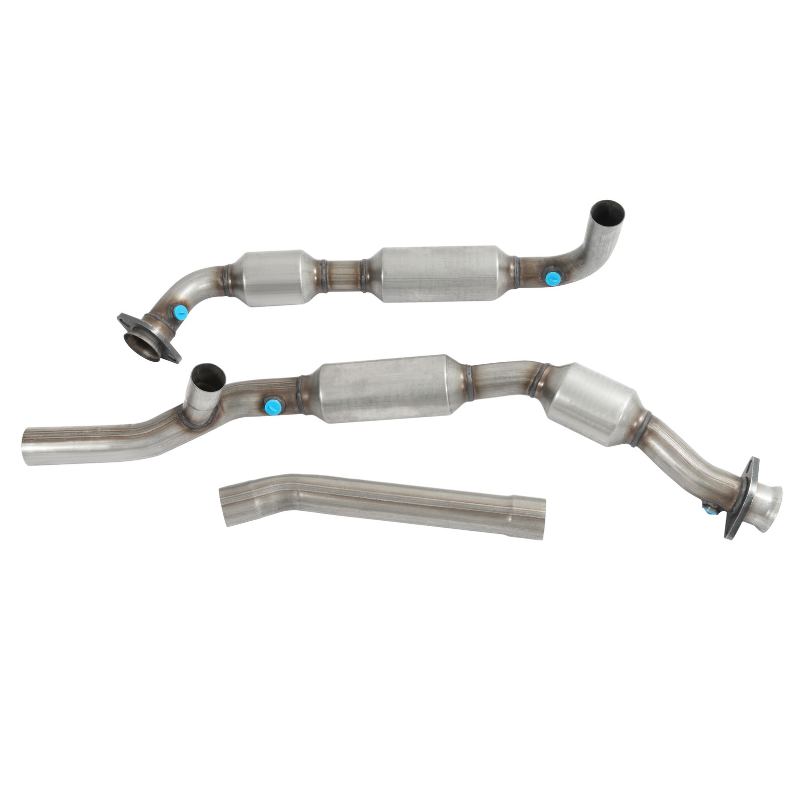 For Ford F150 F-150 4.6L 1997-2000 RWD Y Pipe LH & RH Catalytic Converter Set