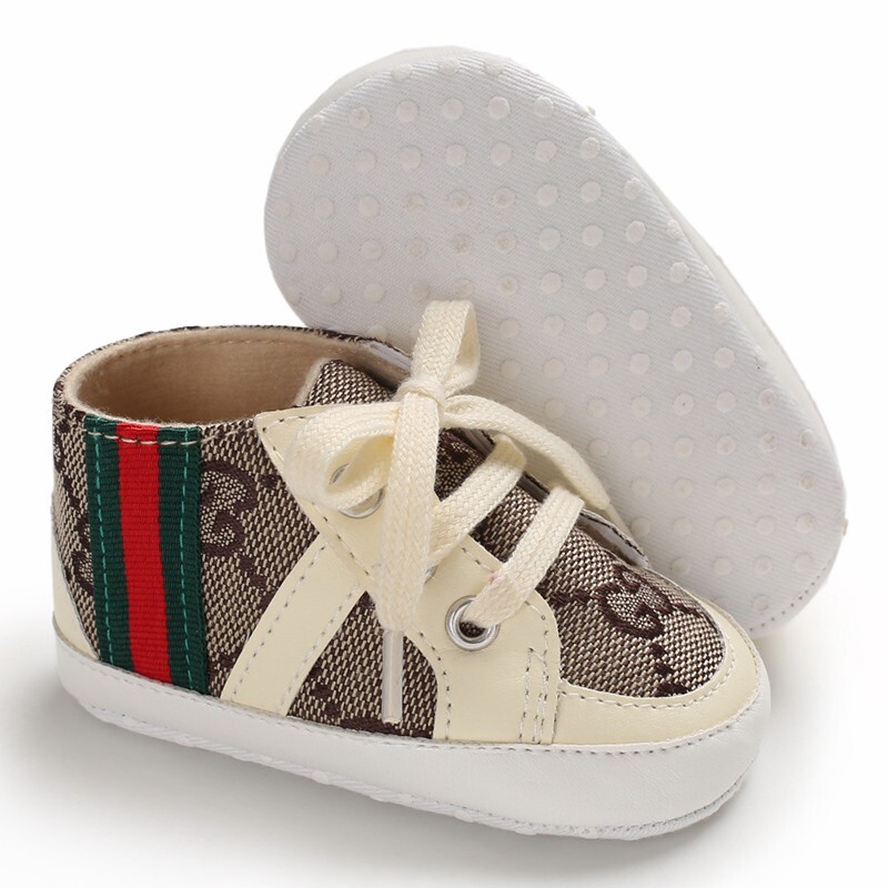 Baby Infant Classic Canvas Baby Shoes Boy Girl Soft Sole Size 1 & 3(0-18 Months)