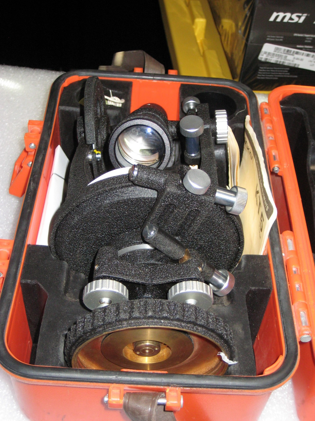 Sokkia KT5 Transit In Case with Manual Pre-owned A1 Condition Purchased 1994