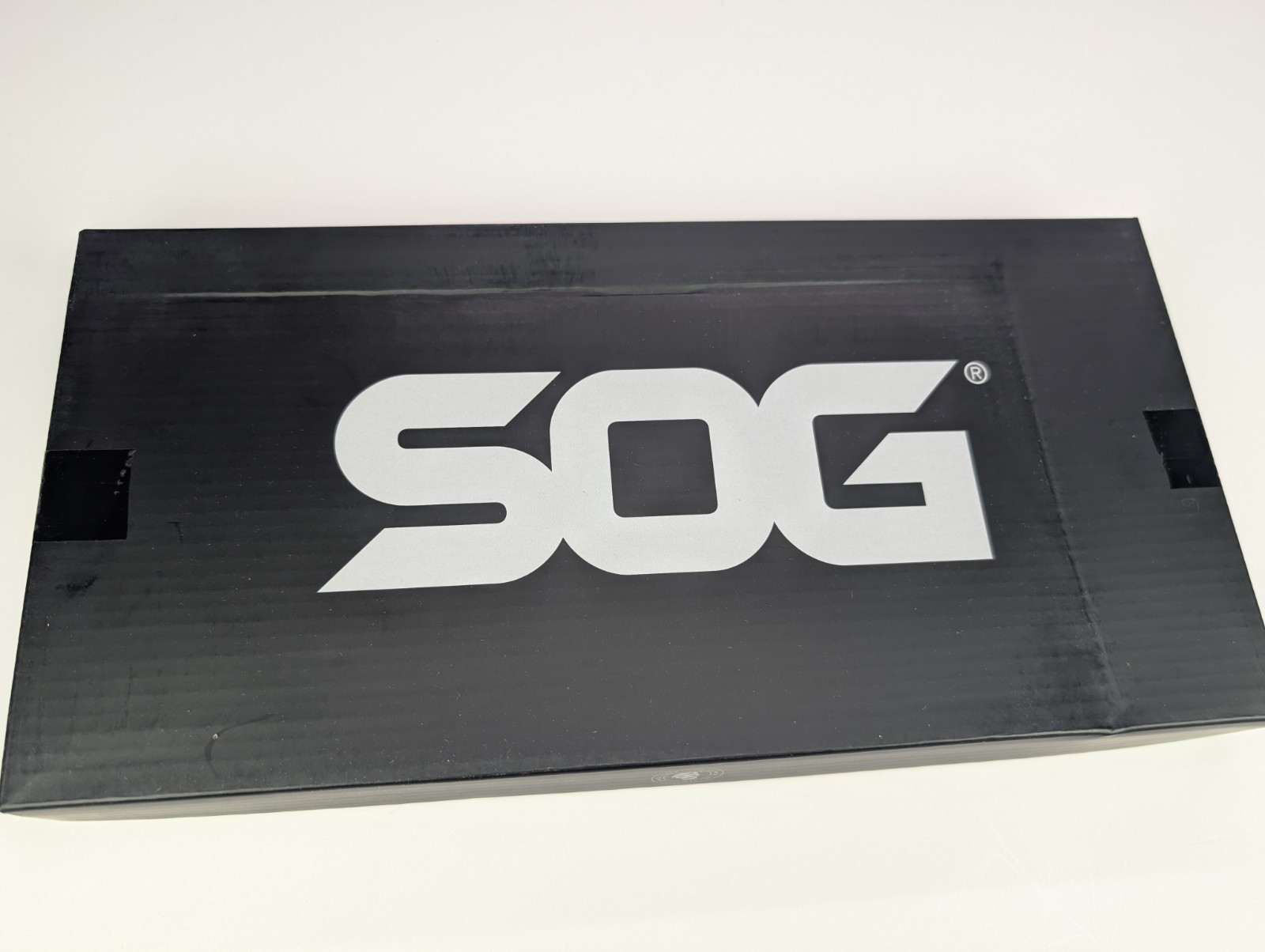 SOG Camp Axe - 11.5" Overall - Black Stonewash Finish - Tan GRN Handle + Sheath