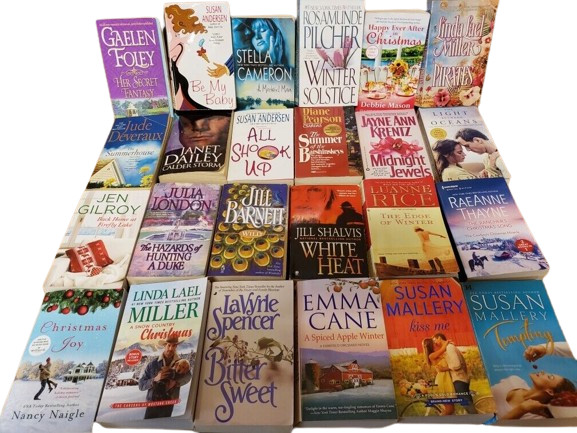 Lot of 36 Romance Paperbacks – Modern Romance Mix