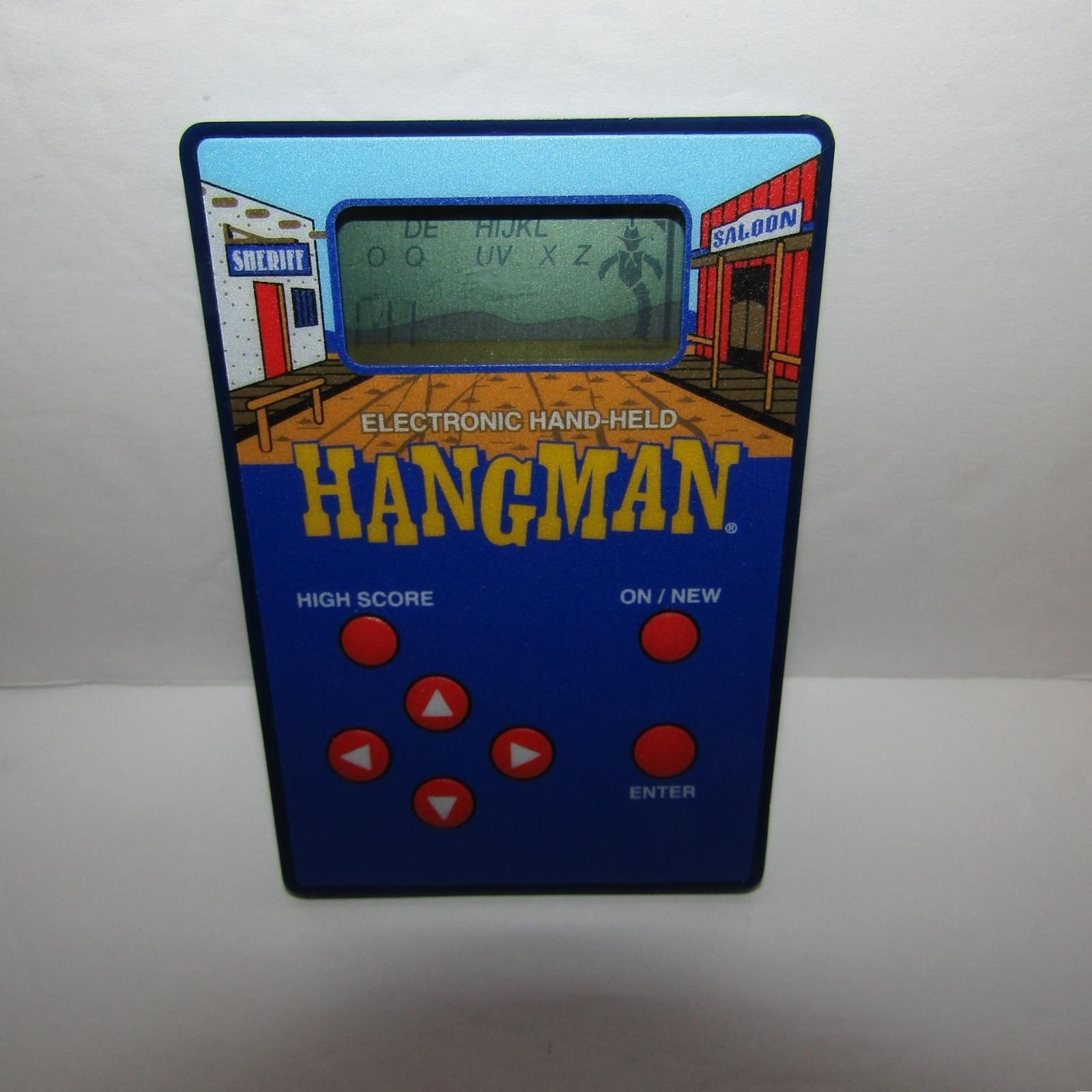 Hangman Electronic Credit Card Sized Game Tested & Working MPN: 41337
