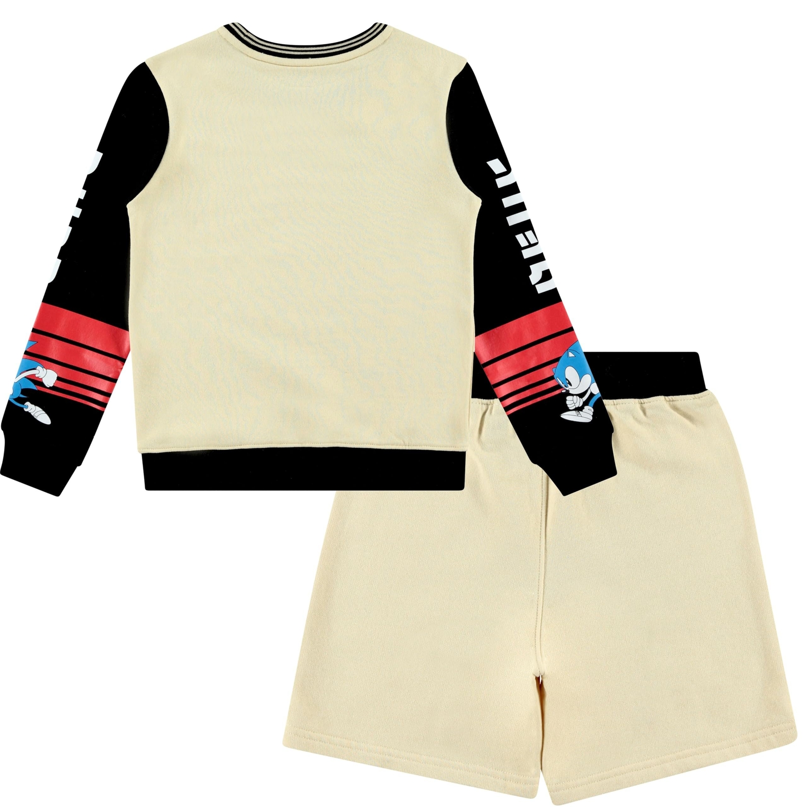 Boys Sonic The Hedgehog Sweatshirt and Shorts Clothing Set