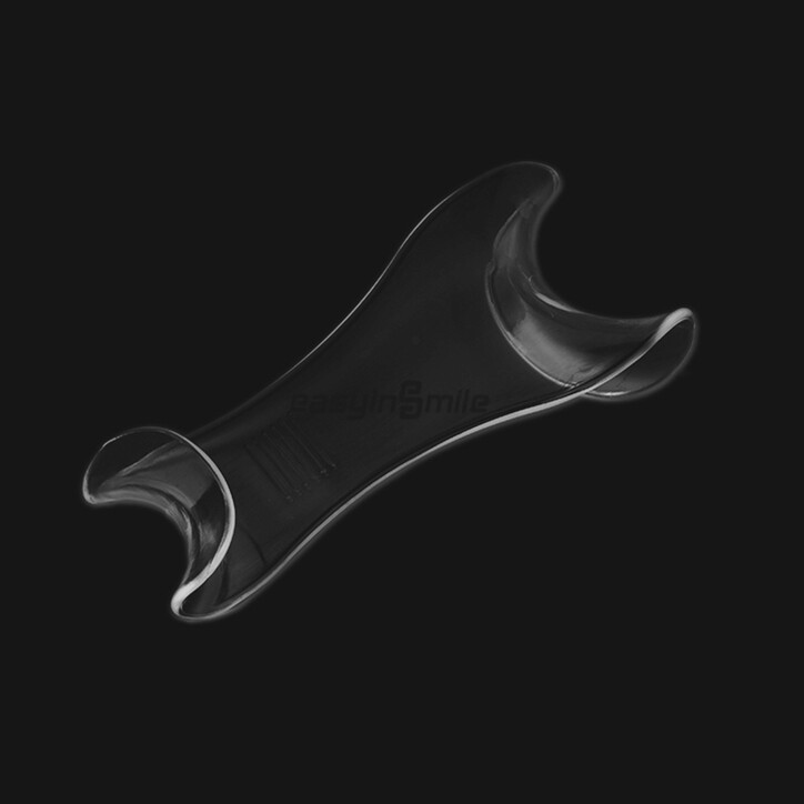 2 pcs Easyinsmile Double Side Dental Cheek Retractors Mouth Opener Lip Clear