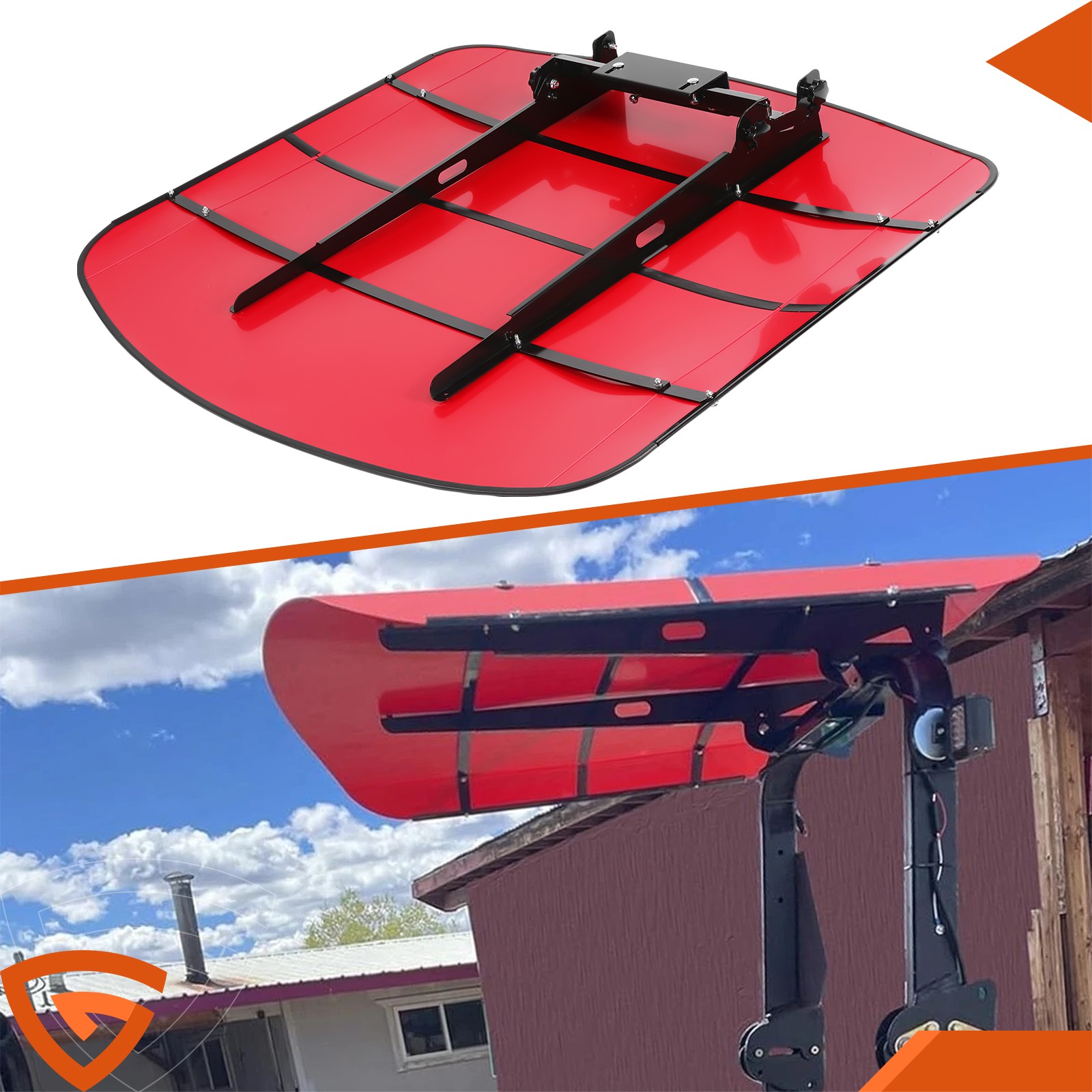 Sun Shield Tuff Top Tractor Canopy For 2" x 2" or Shield Tuff Top Tractor Canopy