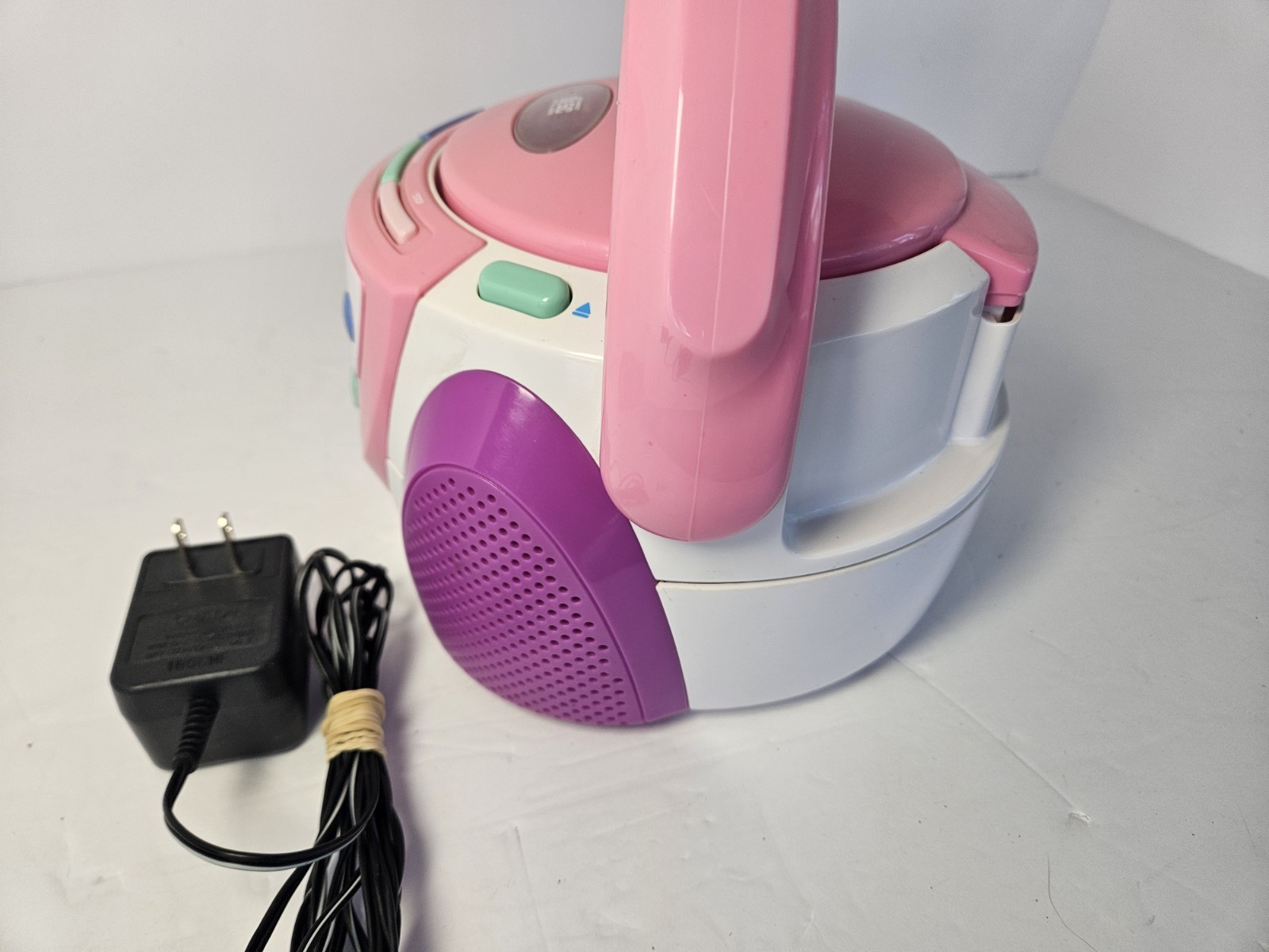 Vintage 2003 Barbie Mattel Karaoke Sing With Me CD Player WORKING TESTED