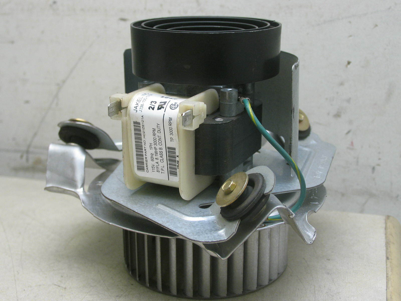 JAKEL J238-100-10108 Draft Inducer Blower Motor Assembly HC21ZE121A