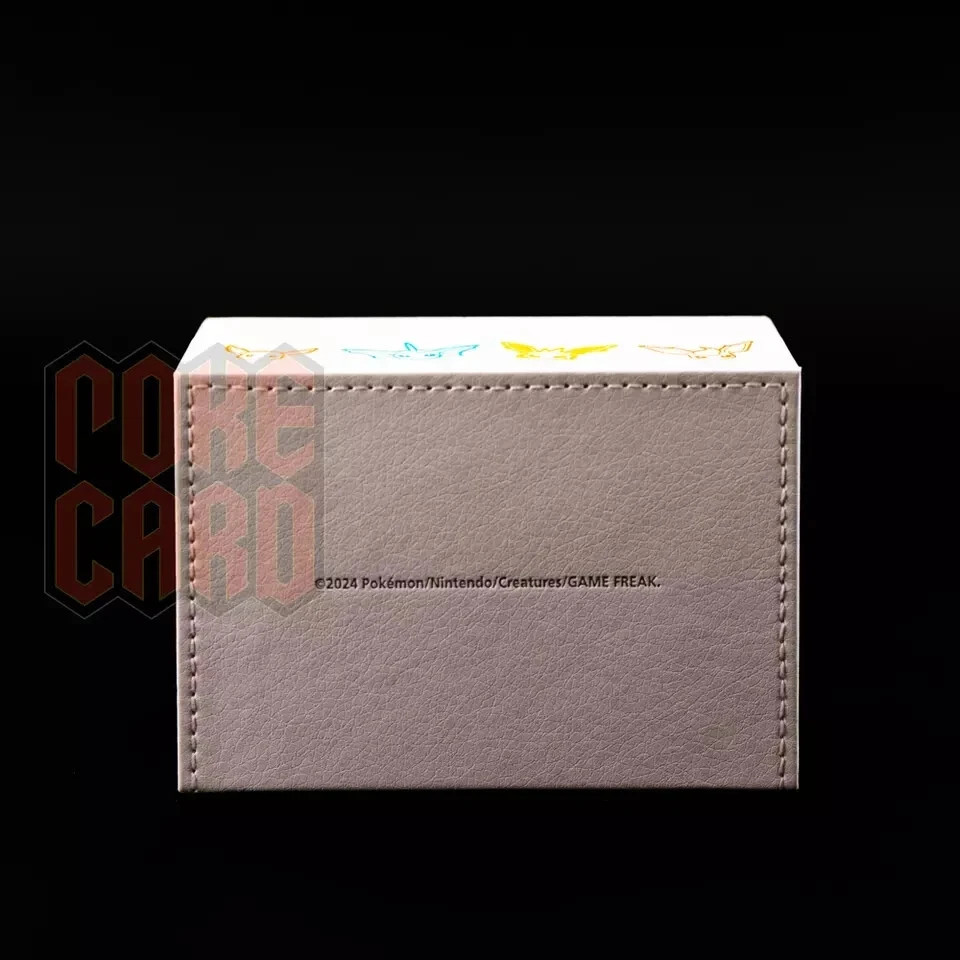 US Stock Pokemon CHN EEVEE Playmat+Card deckBox+Storage box+DIce+Damage Counters