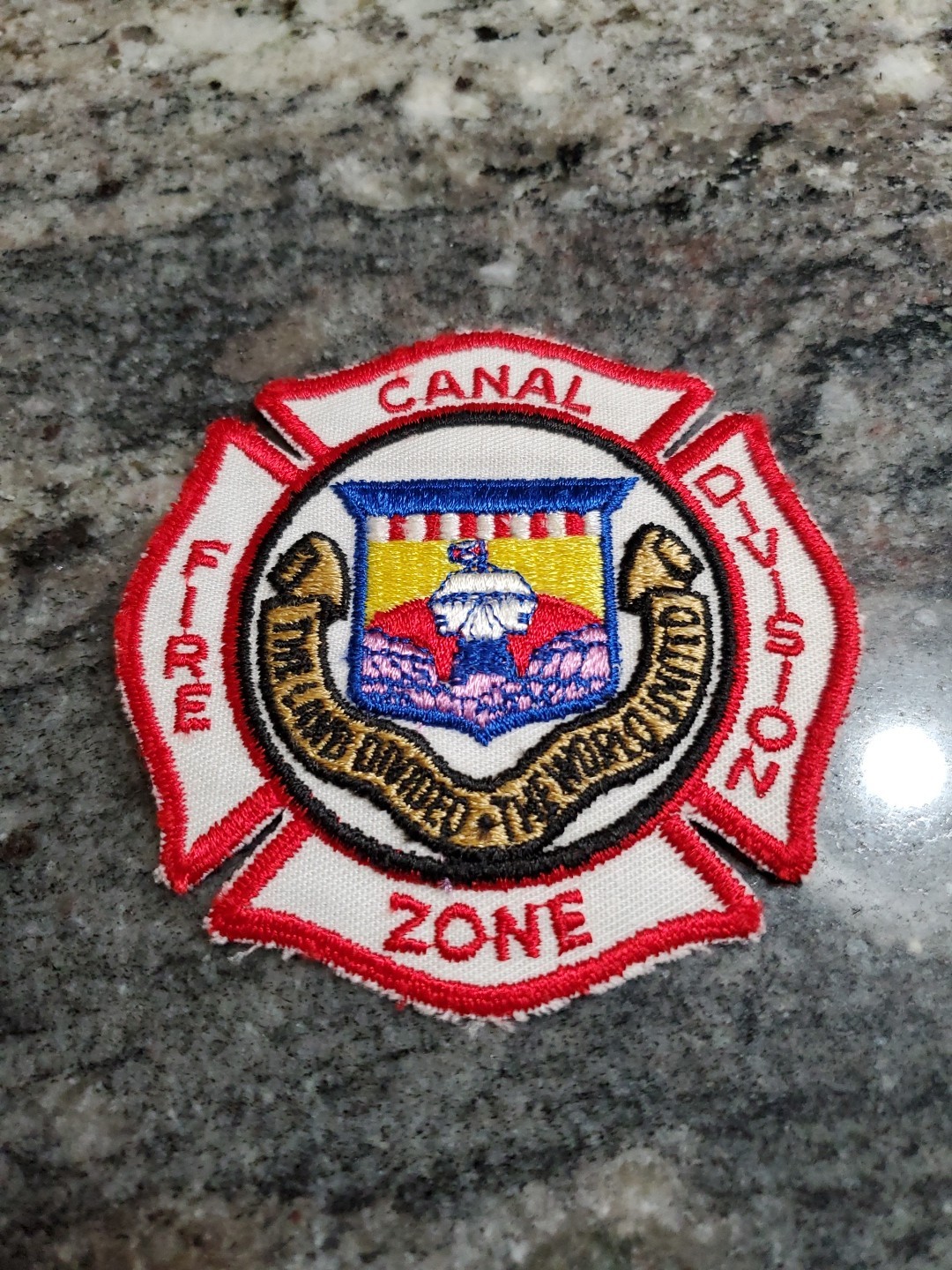 Panama Canal Zone Fire Division Patch