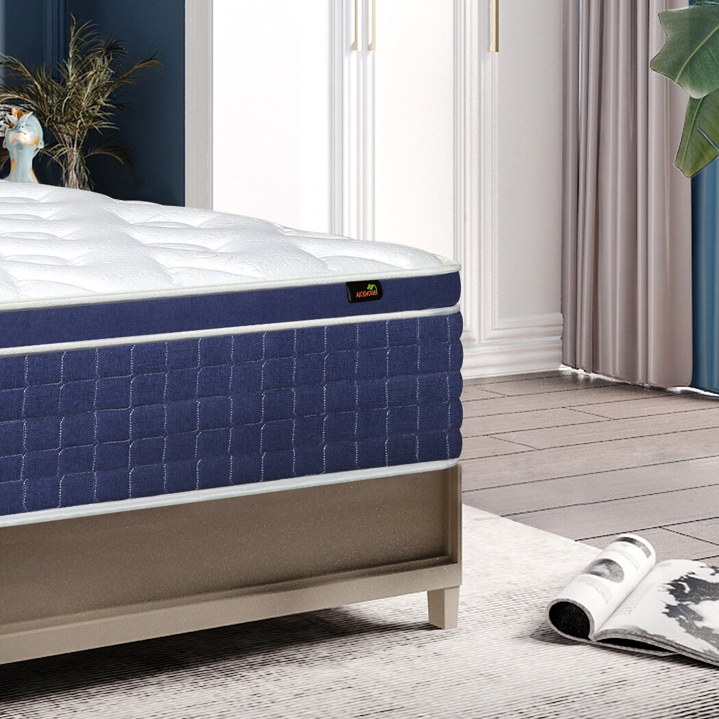 12/14 Inch Twin Full Queen King Mattress Gel Memory Foam Hybrid Bed In a Box