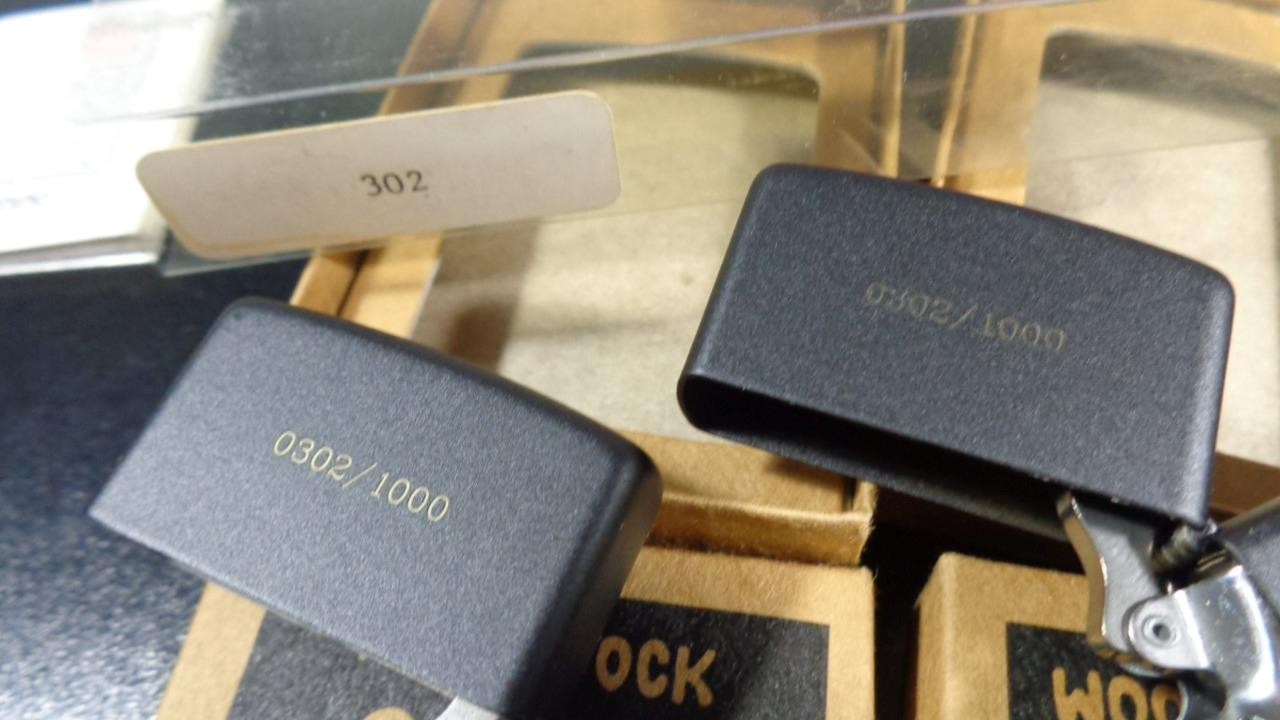 2 WOODSTOCK 94 UNFIRED MINT IN BOX ZIPPO FULL SIZE LIGHTERS 2 & 3 DAYS 302/1000