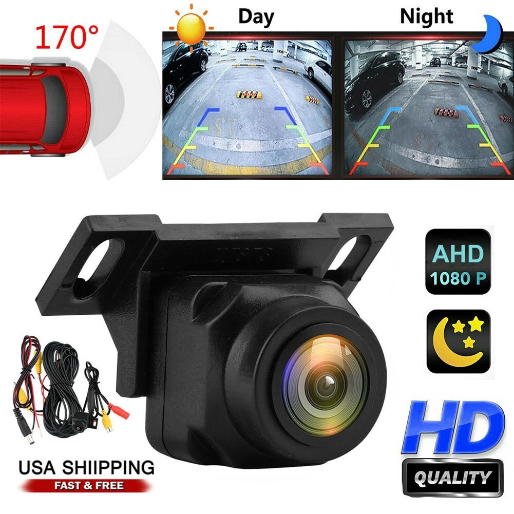 170º Car Rear View Reverse Backup Parking Camera Waterproof Night Vision CMOS US