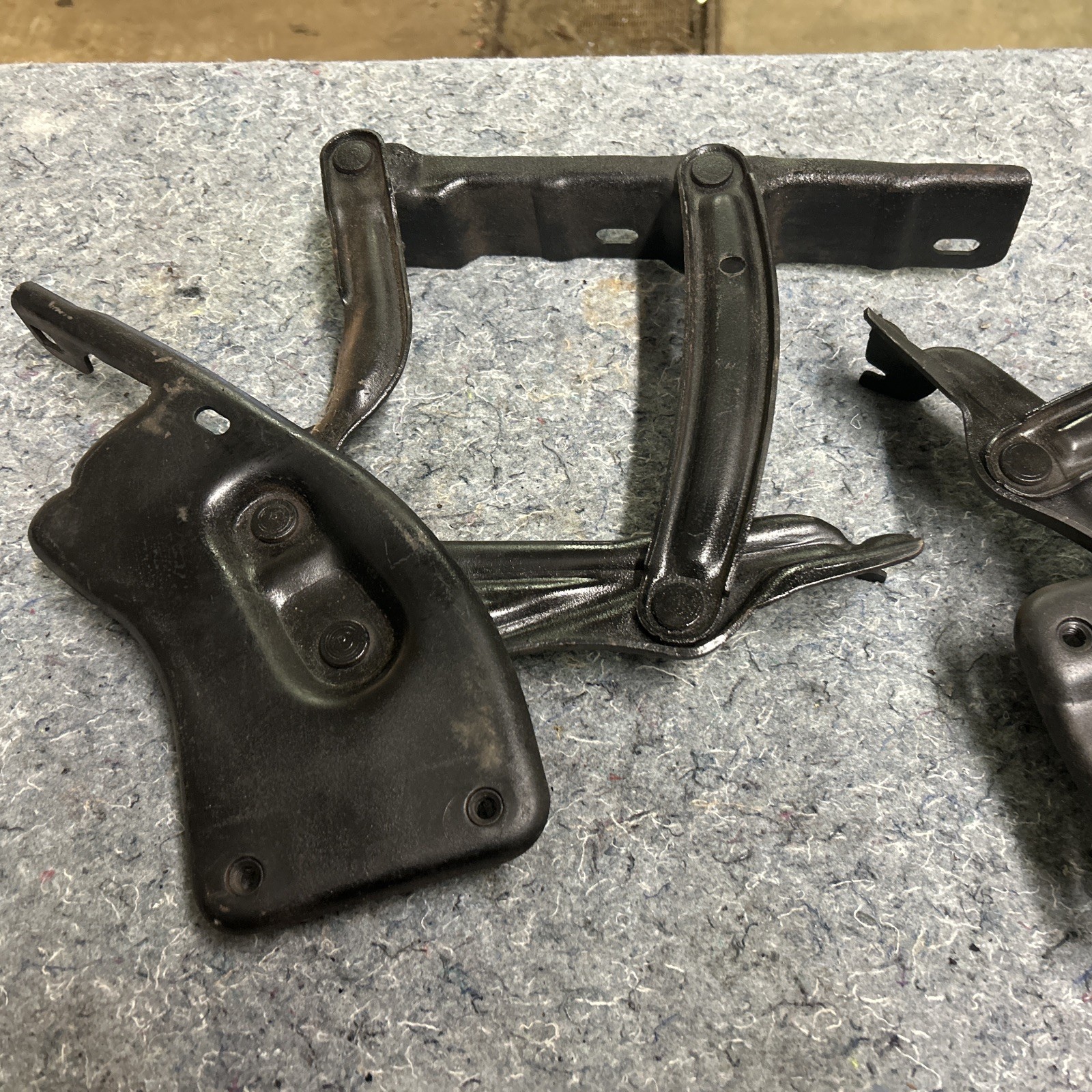 1971-1974 Cadillac Hood Hinges Deville Fleetwood Eldorado OEM NO SPRINGS