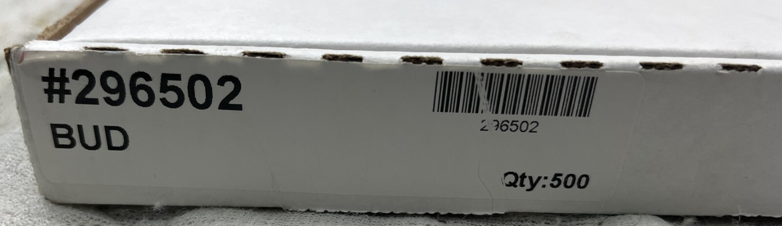 Budweiser Beer Logo Bar ID Age - Event Security Numbered Wristband - 500 Count