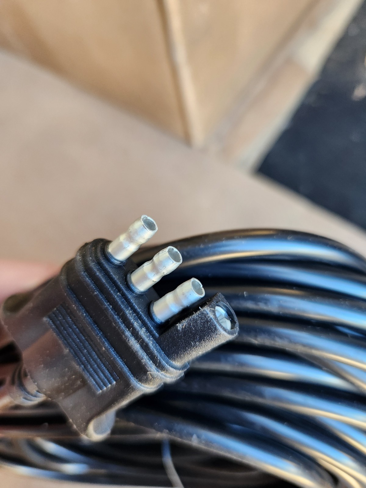 4-Way Trailer Wiring Harness 4Pin Trailer Connector to 4 Flat Wire - 30FT