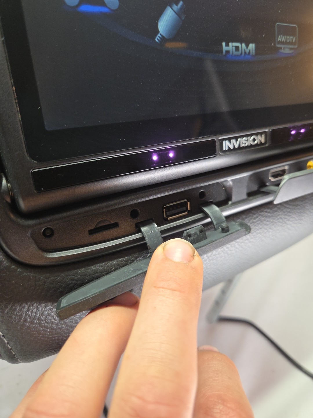 10-16 Land Rover Lr4 TOUCHSCREEN Headrest SCREEN Monitor DVD HDMI GAME USB