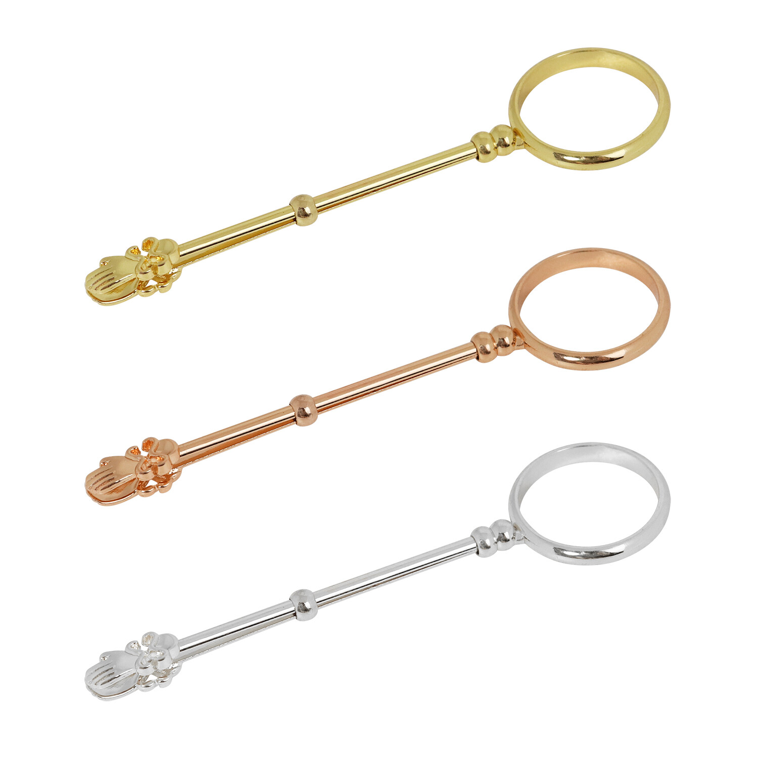 Cigarette Holder Ring Elegant Finger Holder Ring for Lady Smoker Smoke Holder