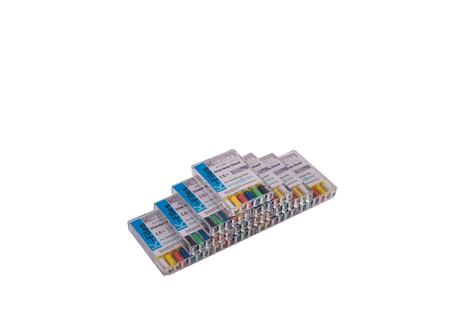 60pc Dental Endo Root Canal File K-files 25mm Stainless Steel #6#8#10 Hand Files