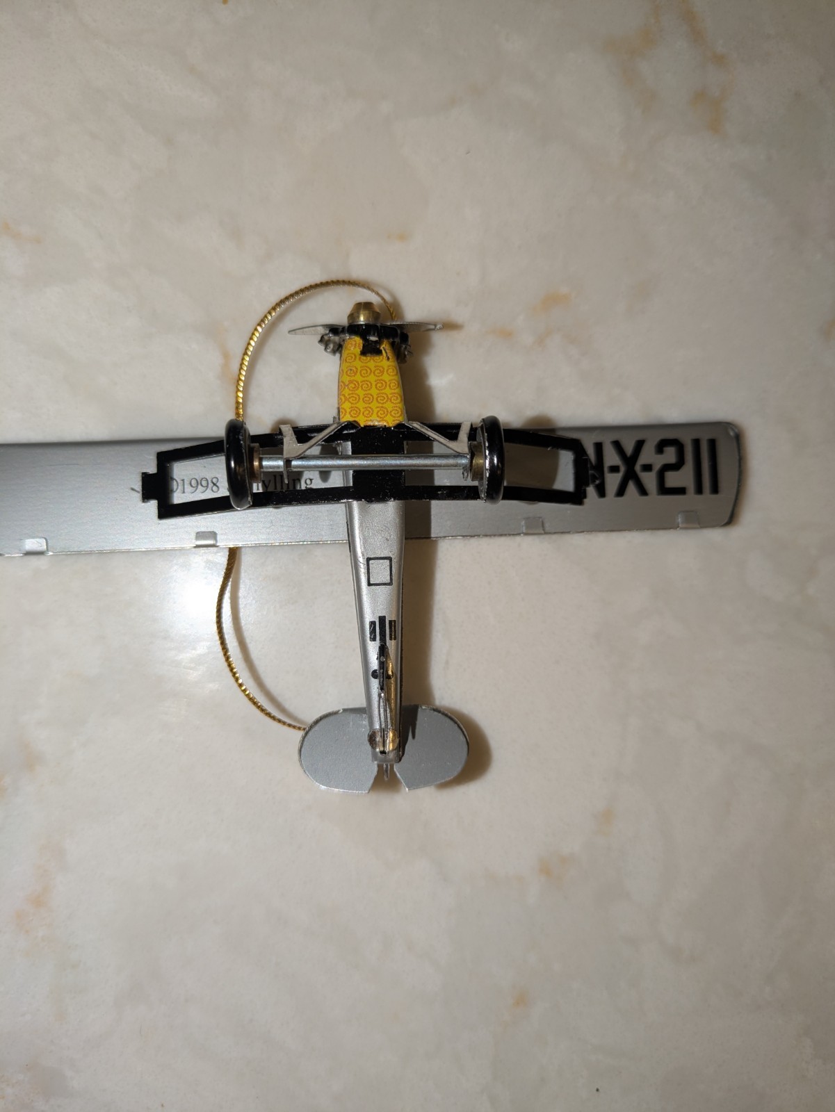 Set of 4 Schylling Collector Series Orrnaments (1990s)