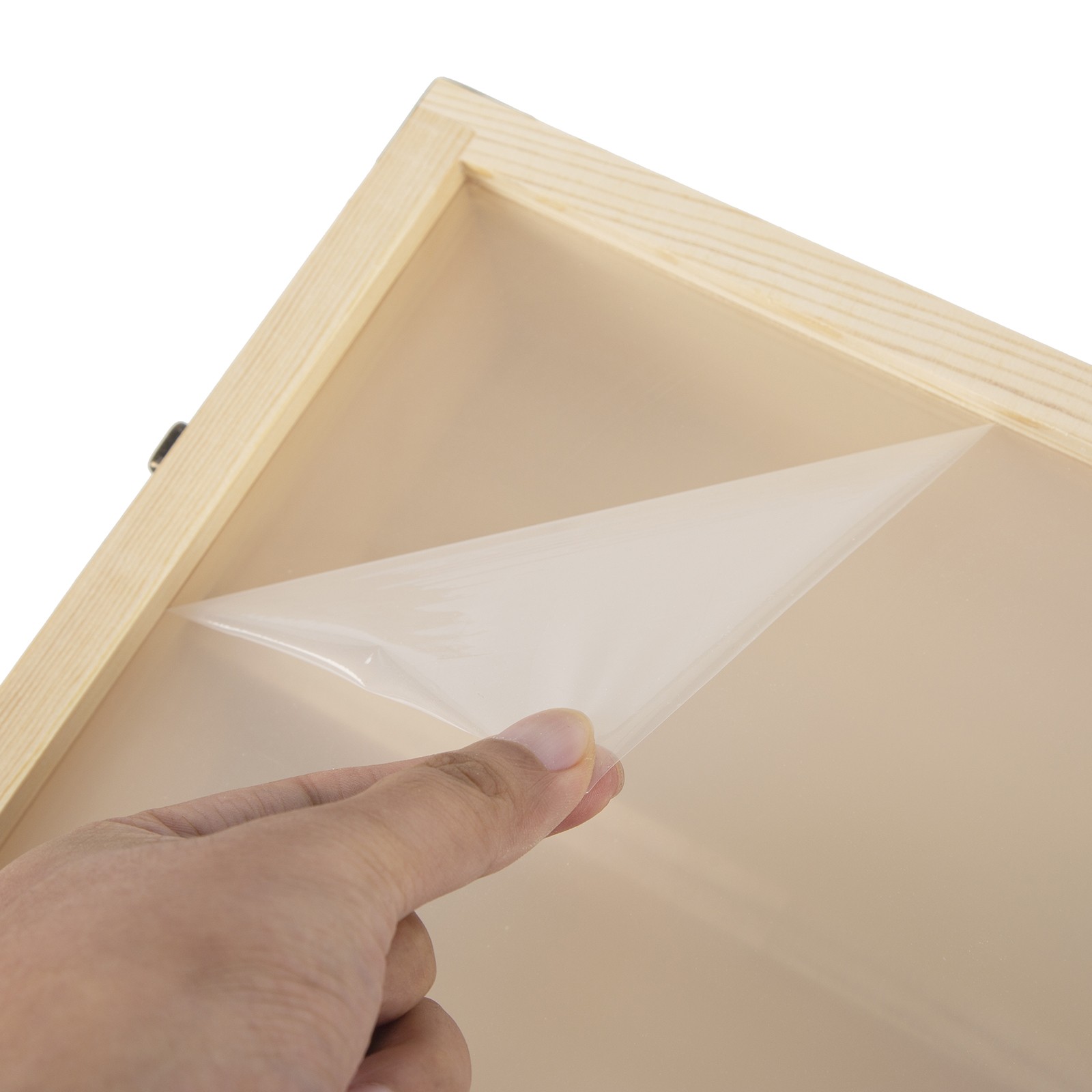 6 Tier Wooden Wall Mounted Display Cabinet Model Toy Collection Locker