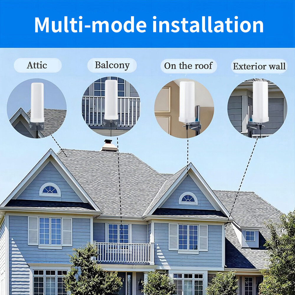 6000Mile 4K 1080P HDTV Outdoor Amplified TV Antenna Digital HD UHF VHF 360 Rotor