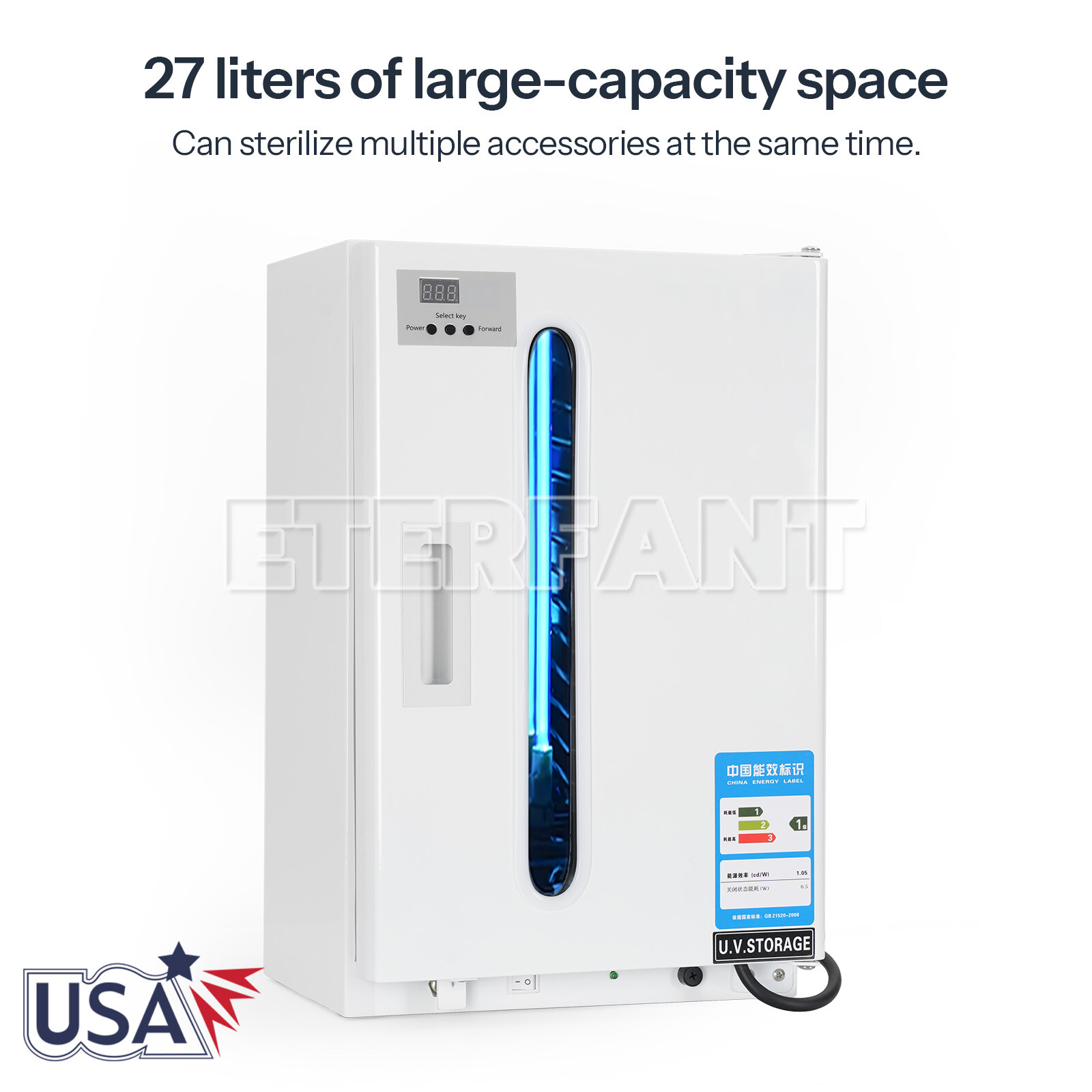 27L Medical Surgical UV Sterilizer Dental Instrument Tools Sterilization Cabinet