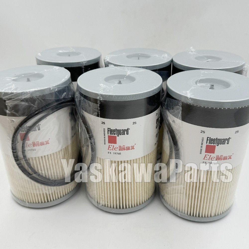 6X FS19765 Fleetguard Fuel/Water Separator New and Genuine Free Shipping