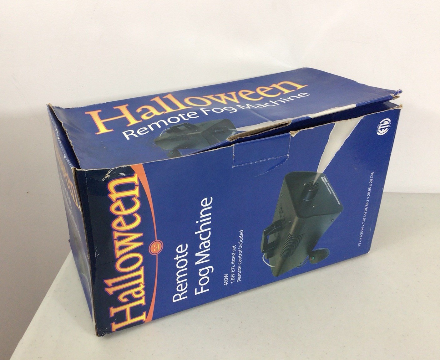 Halloween Remote Control Fog Machine Tested Works
