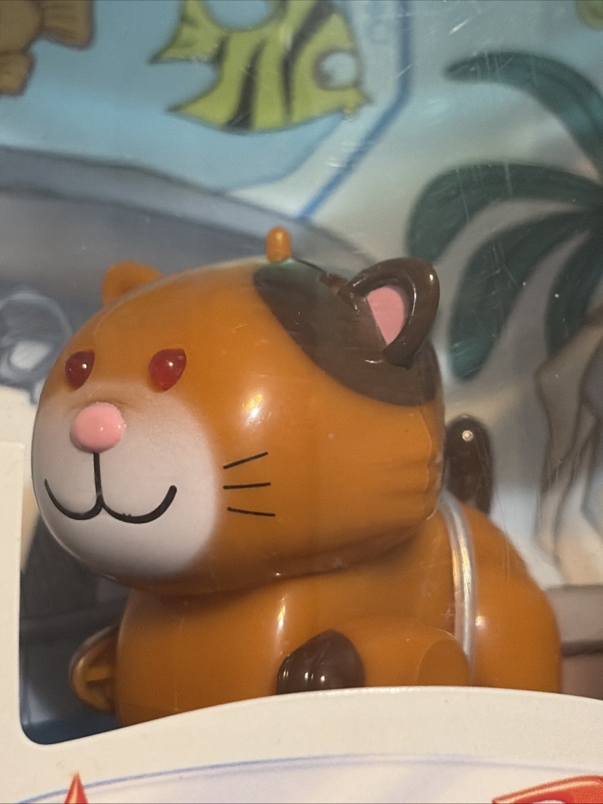 2002 Tomy CO Micro Pets Calico Cat. Rare New In Box. Toys Kids Collectors