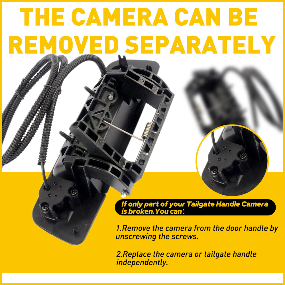Tailgate Handle Backup Camera for 2009 2010 2011-2017 Dodge Ram 1500 2500 3500