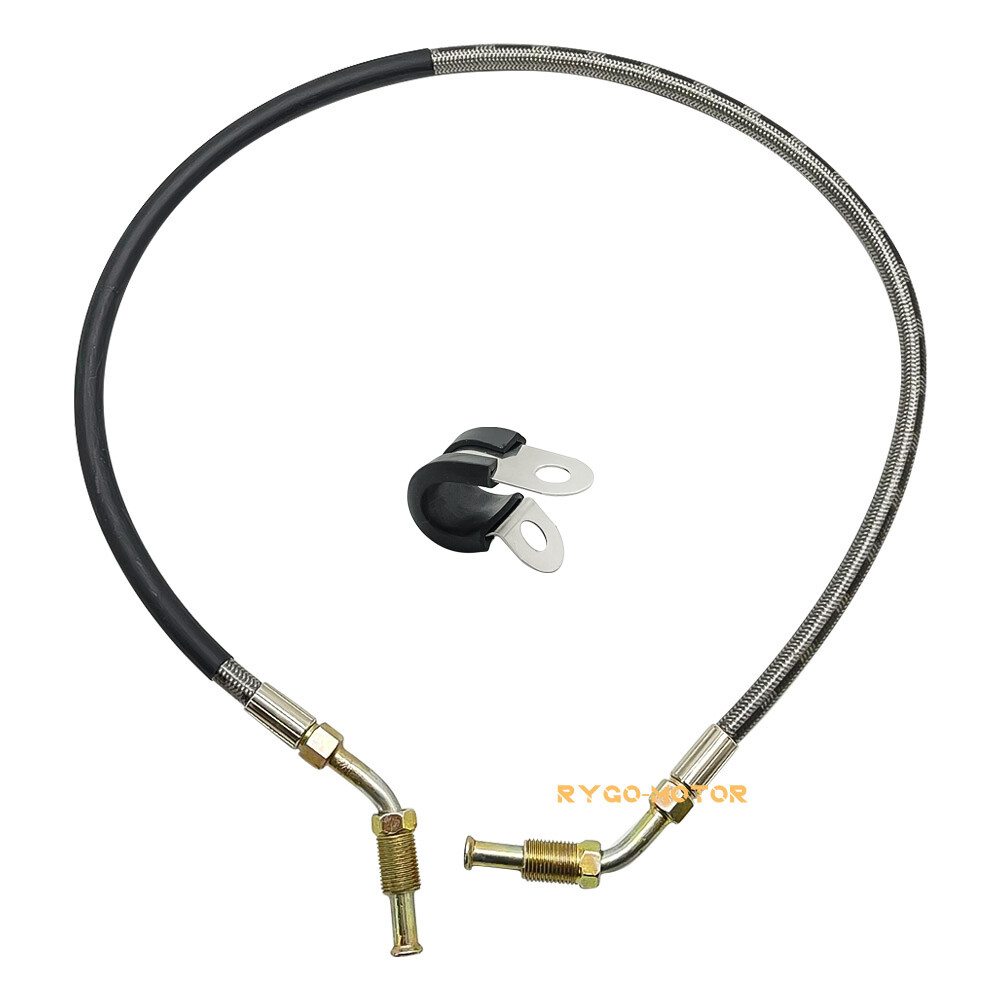 Front Brake Lines Left & Right W/Fitting for Polaris Trail Boss 250 325 350 ATV