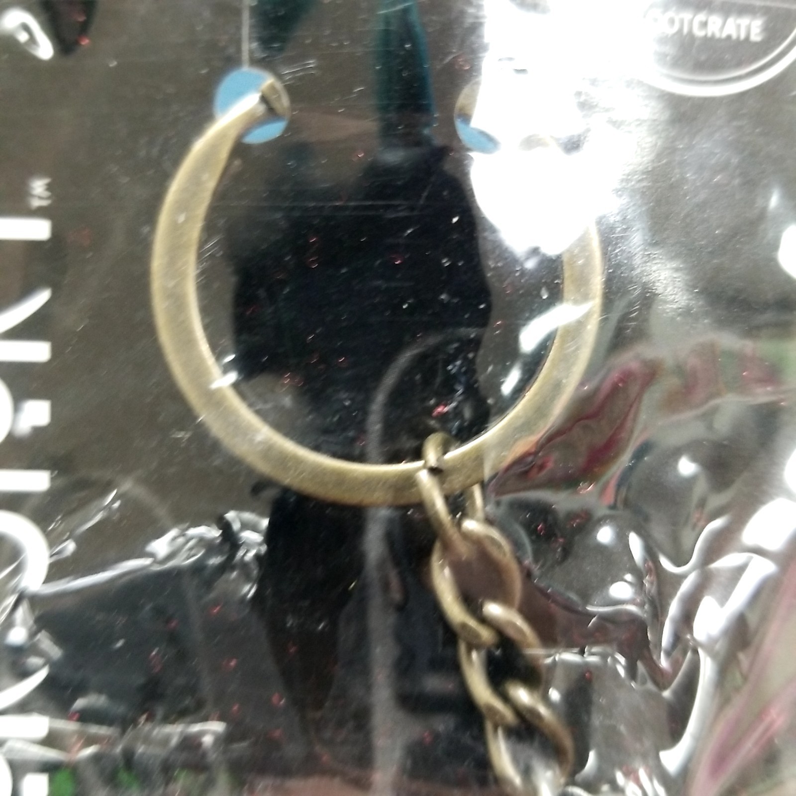 NIP- Loot Crate American Horror Story Hotel Cartez Keychain Key Ring