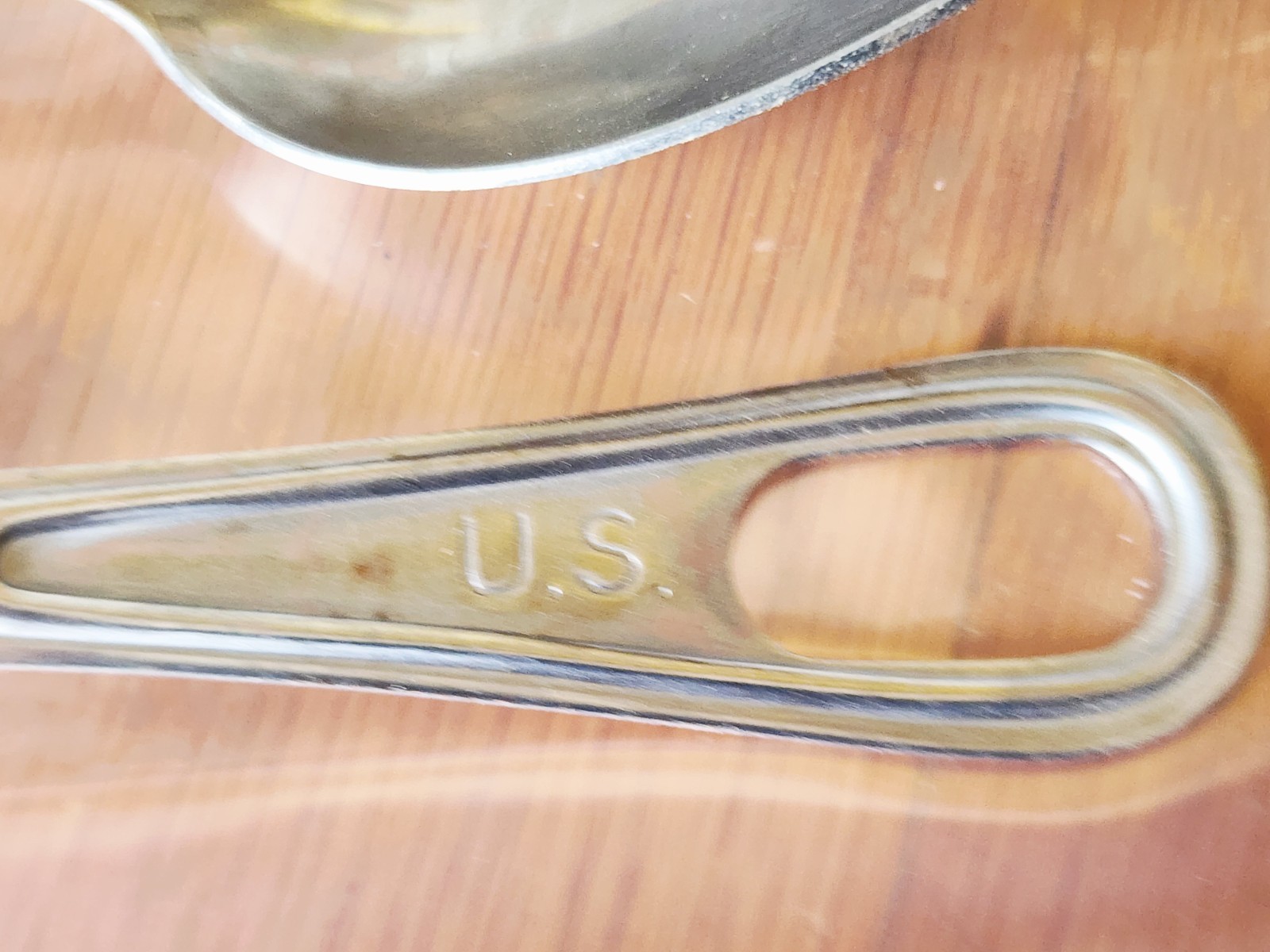 Lot of 3- SILCO Cutlery US Mess Kit Spoons