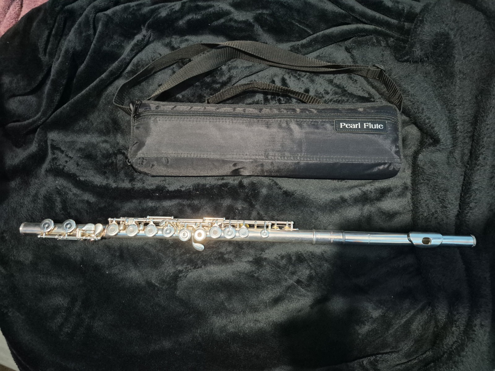 Silver Pearl Quantz Flute PF 665
