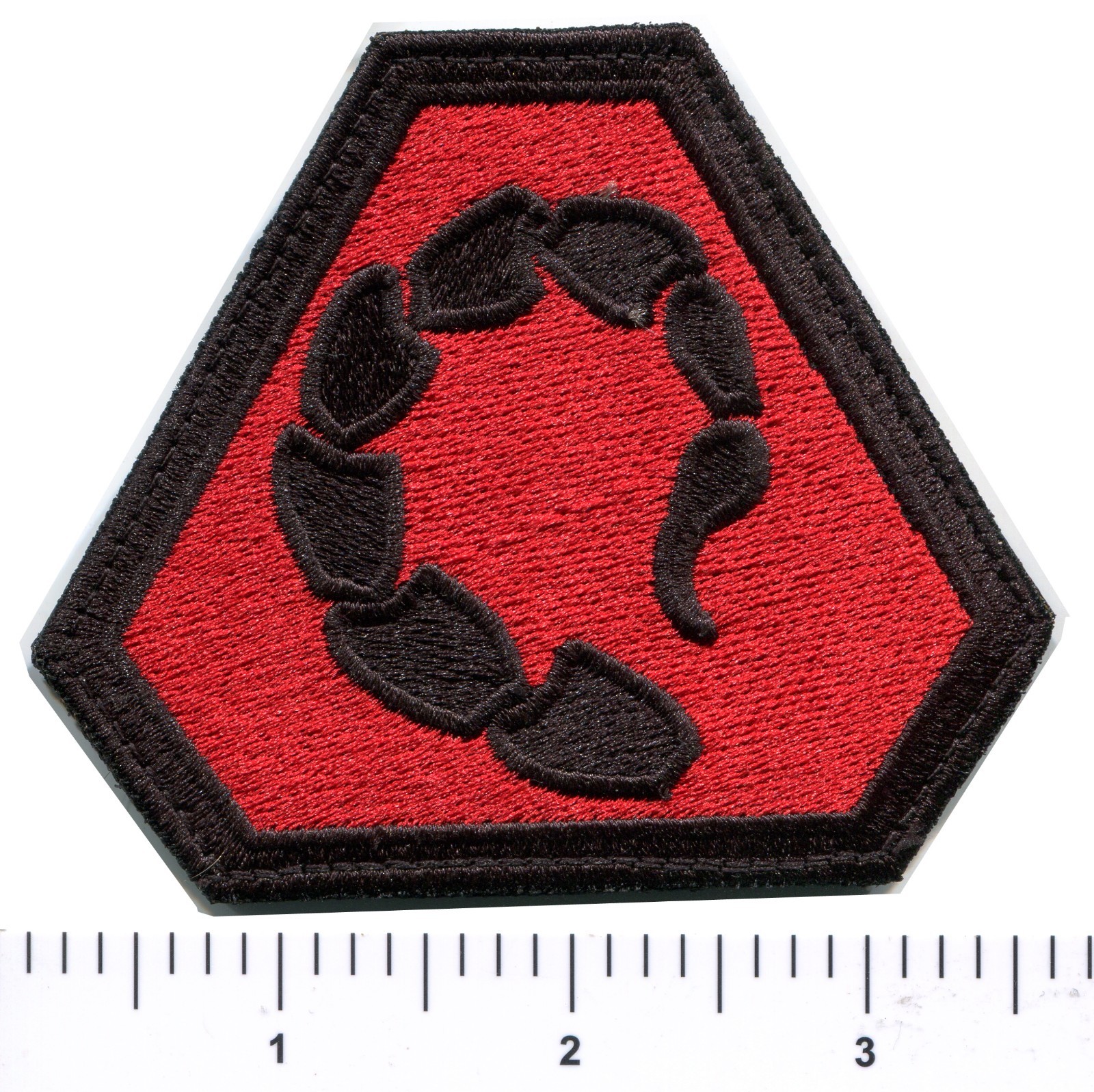 C&C NOD Scorpion Emblem Patch Right Shoulder Command Conquer Hook Back