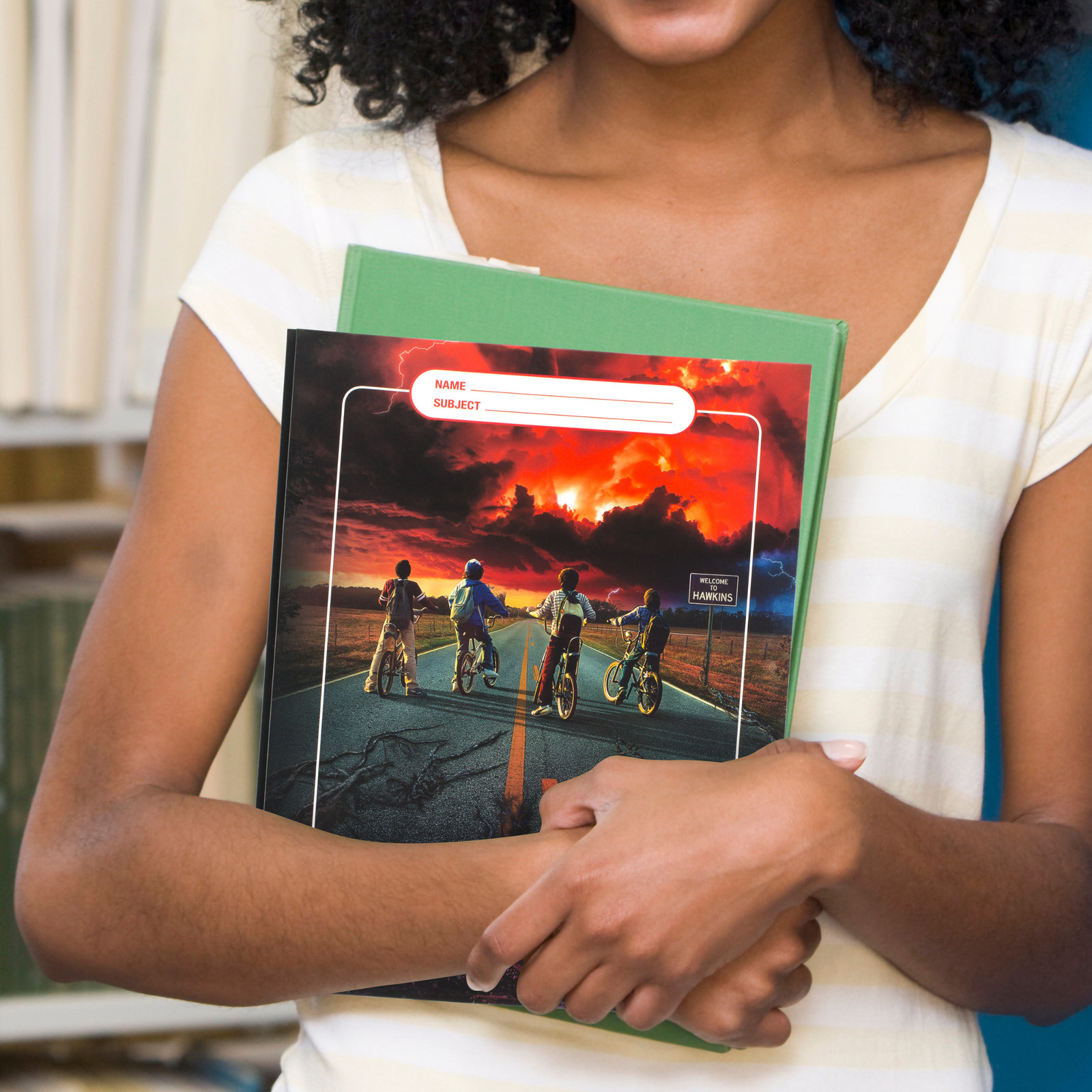 Mead Trapper Keeper STRANGER THINGS Pocket & Prong Paper Folder: 9-3/4 in. x 12