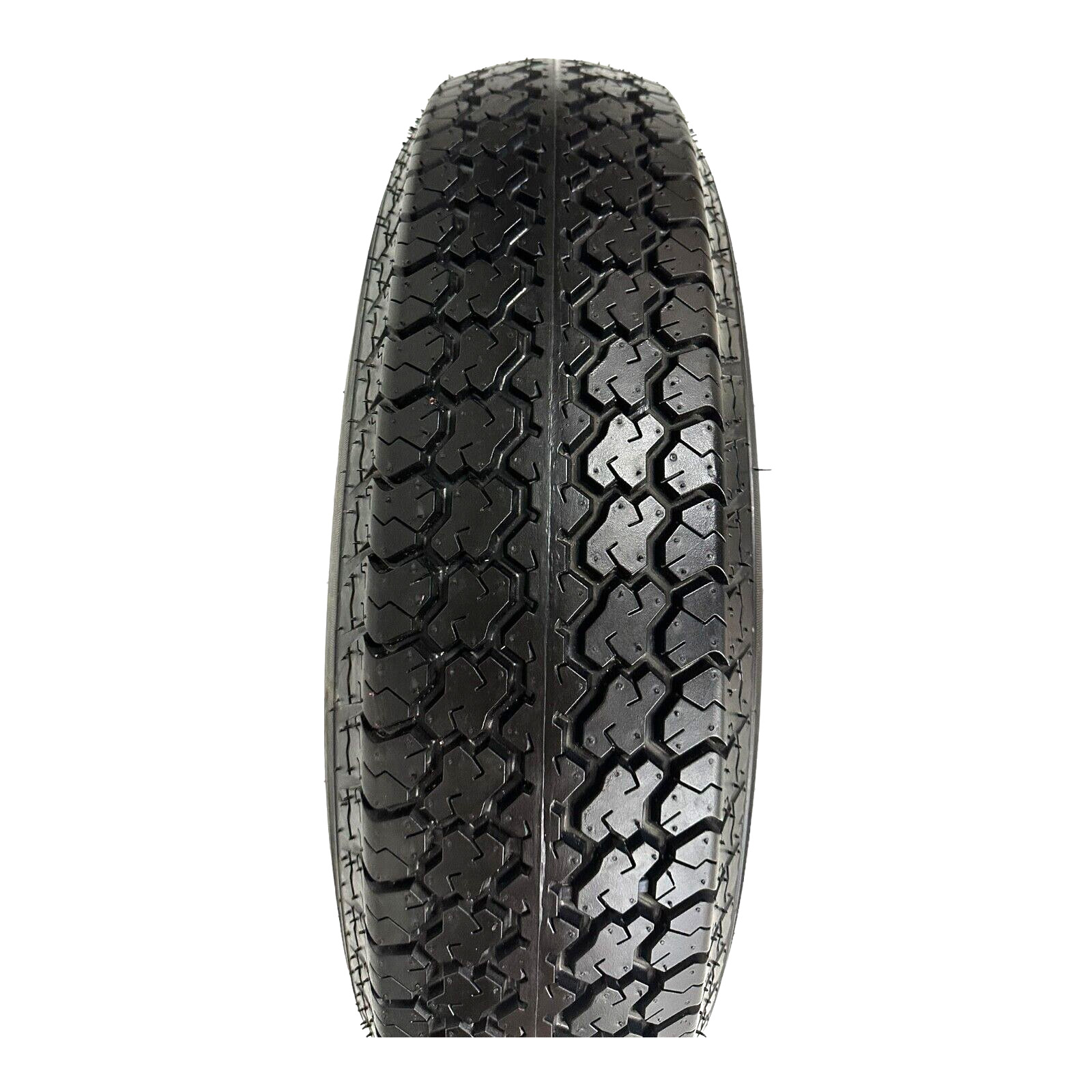 2-PK Trailer Tire on Rim ST205/75D15 LRC Black Modular Wheel 5x5" Bolt Pattern