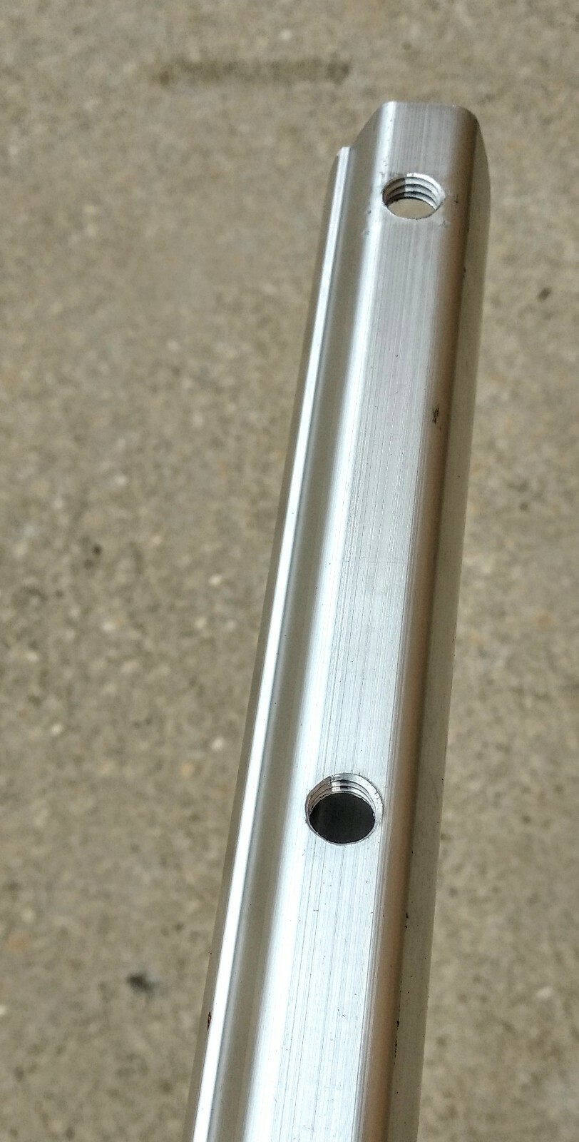 4-Spring Aluminum Lower Arm for Dump Truck Flip Tarp Systems. ** 93" Long **