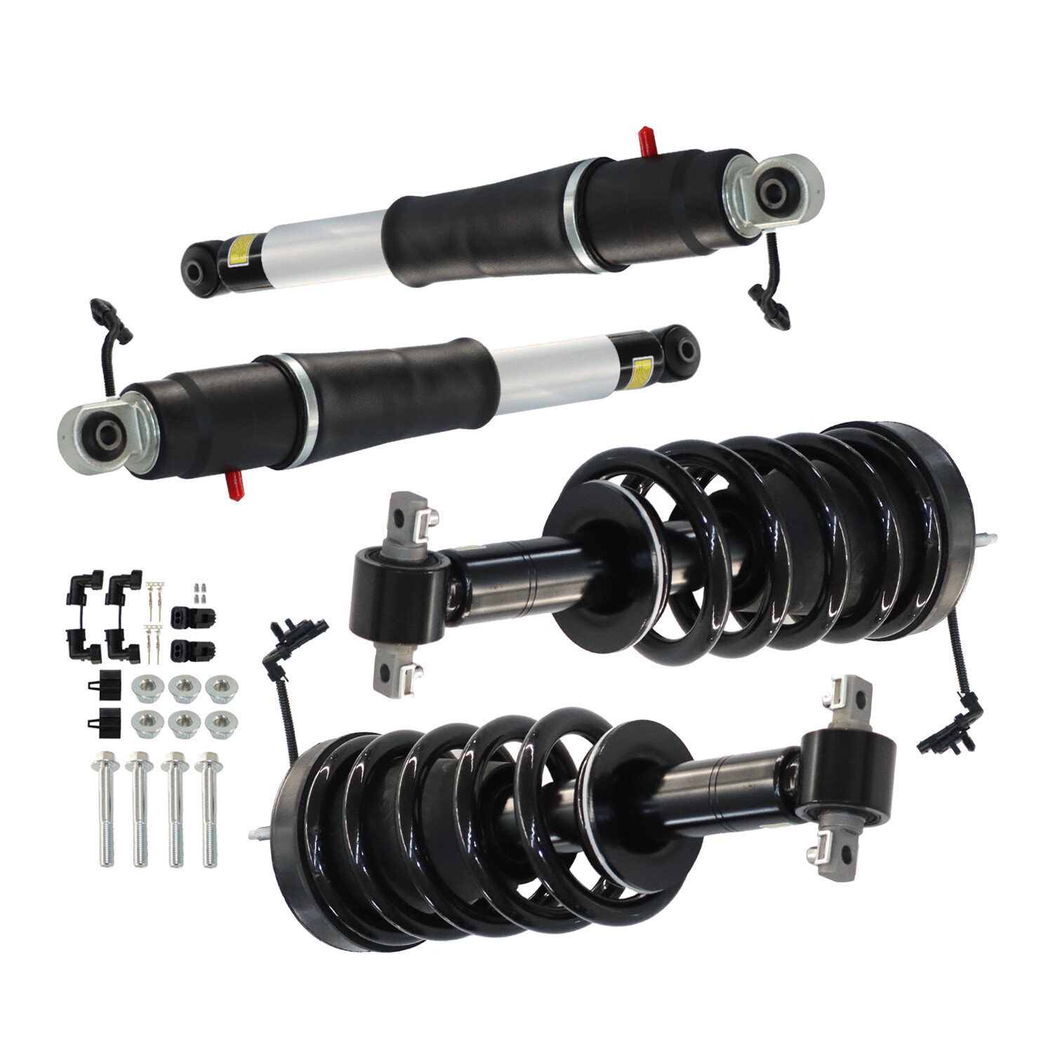 FRONT Strut Assy + REAR shock Absorber 2015-20 For Escalade Suburban Tahoe Yukon