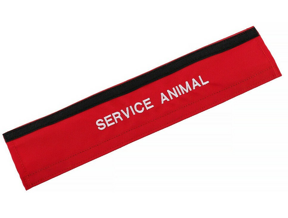 Service Animal Leash Sleeve Wrap Embroidered Cuff Service Dog ALL ACCESS CANINE