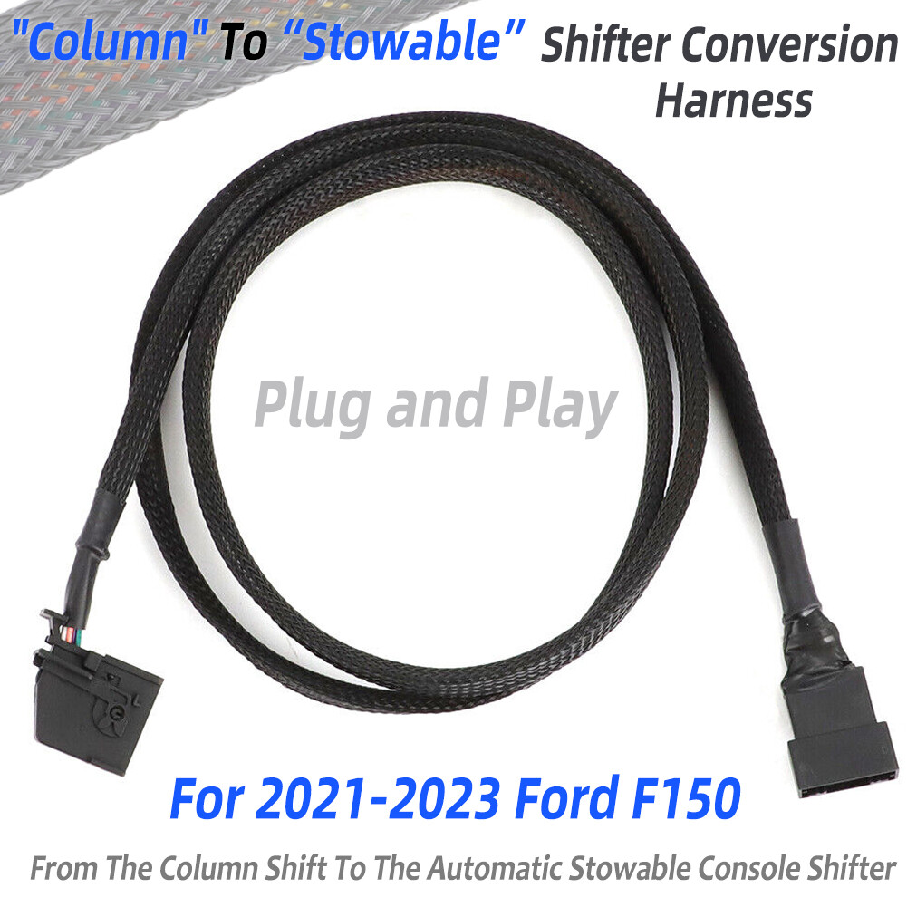 For 2021-2023 Ford F150 Column to “STOWABLE” Console Shifter Conversion Harness