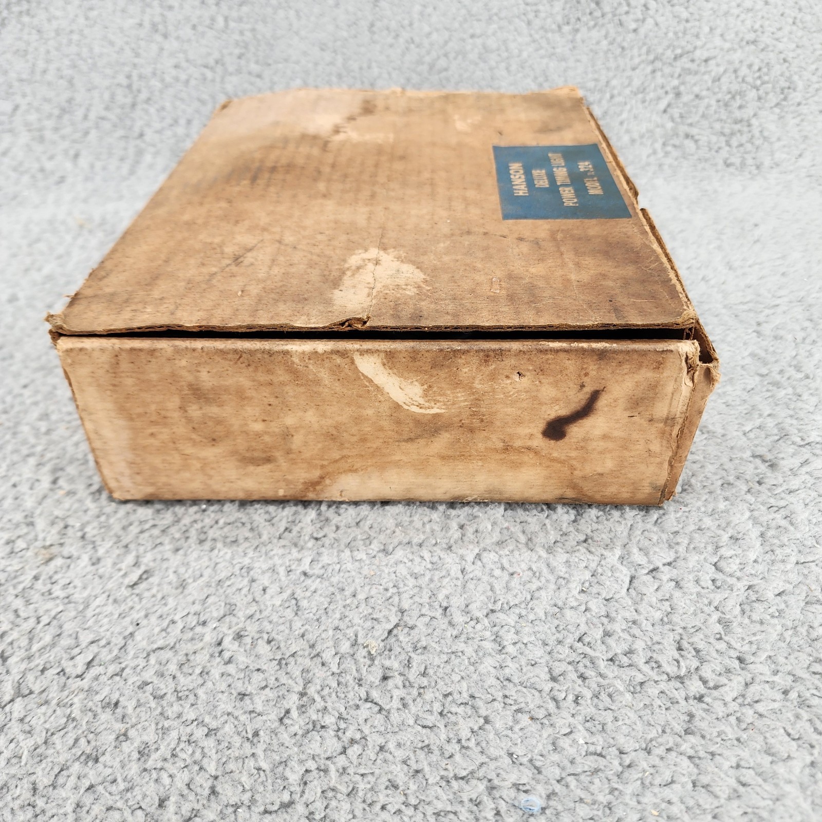 Hanson Deluxe Power Timing Light 324 - UNTESTED - Vintage MCM Mechanic Art Deco