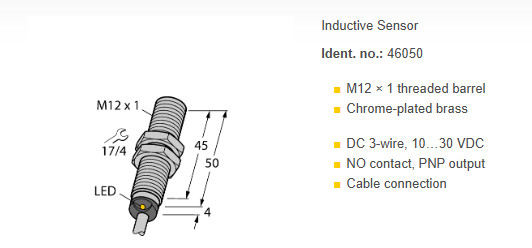 TURCK Bi2-M12-AP6X Inductive sensor proximity switch(BRAND NEW)
