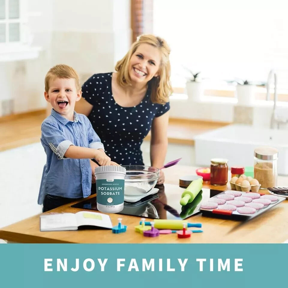 3 oz Potassium Sorbate Food Grade, 100% Pure, Premium Potassium Sorbate for W...