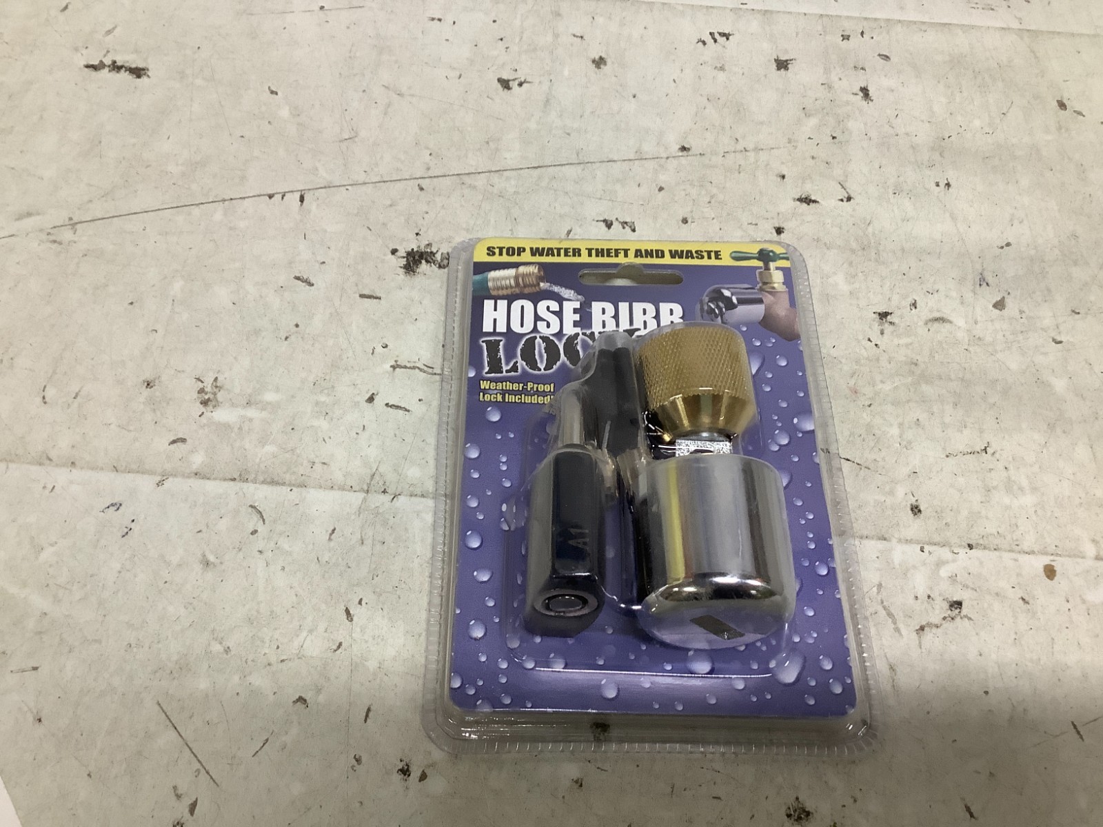 ConservCo Water Hose Bibb Lock with Padlock, Model # DSL-2