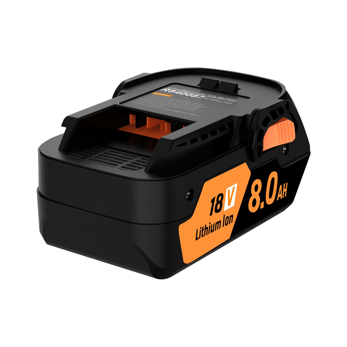 2 PACK For Ridgid 18V R840085 8.0Ah Lithium-ion Battery Rigid 18 Volt R840087