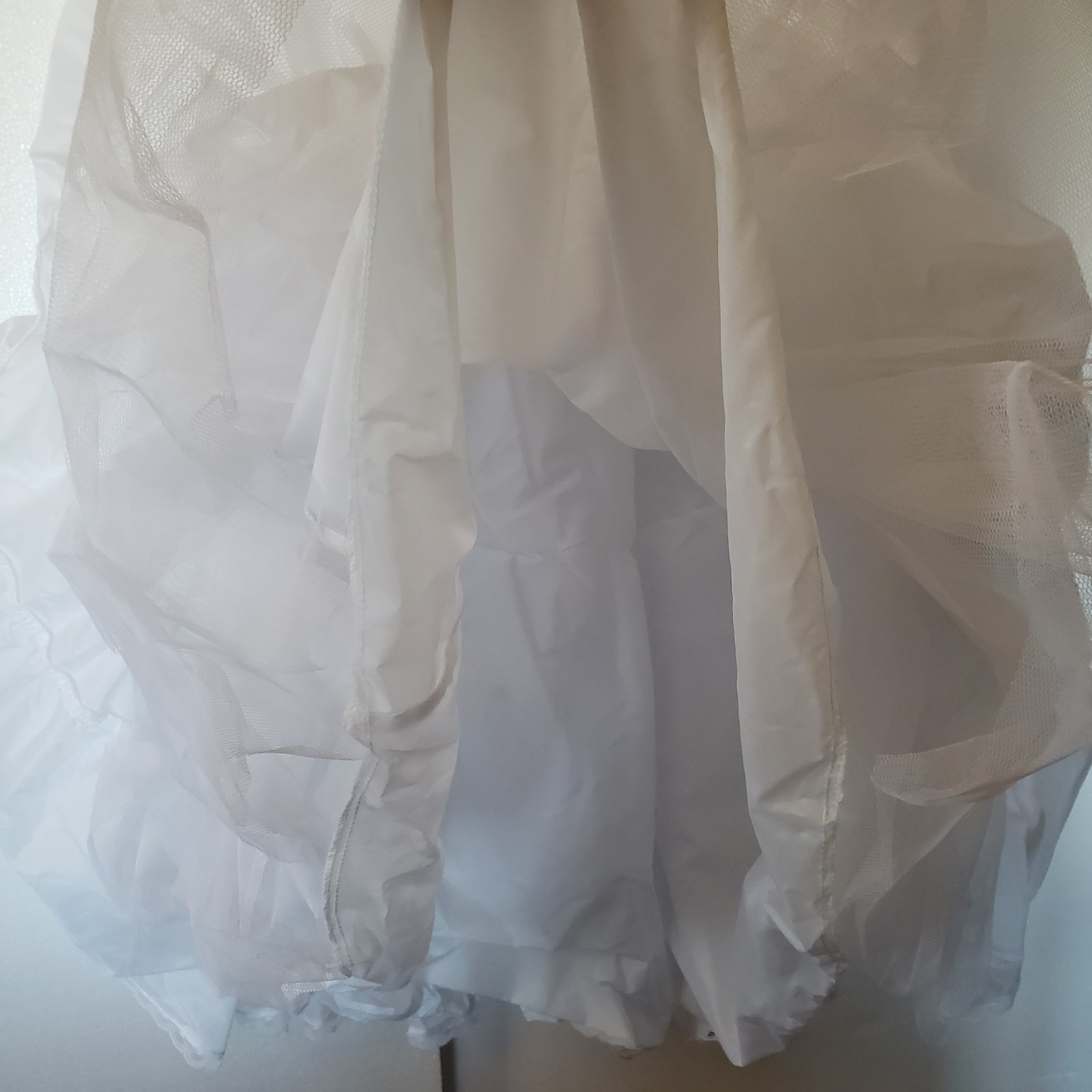 David's Bridal Nylon Layered Crinoline Petticoat Formal Wedding Size 8 Style 603