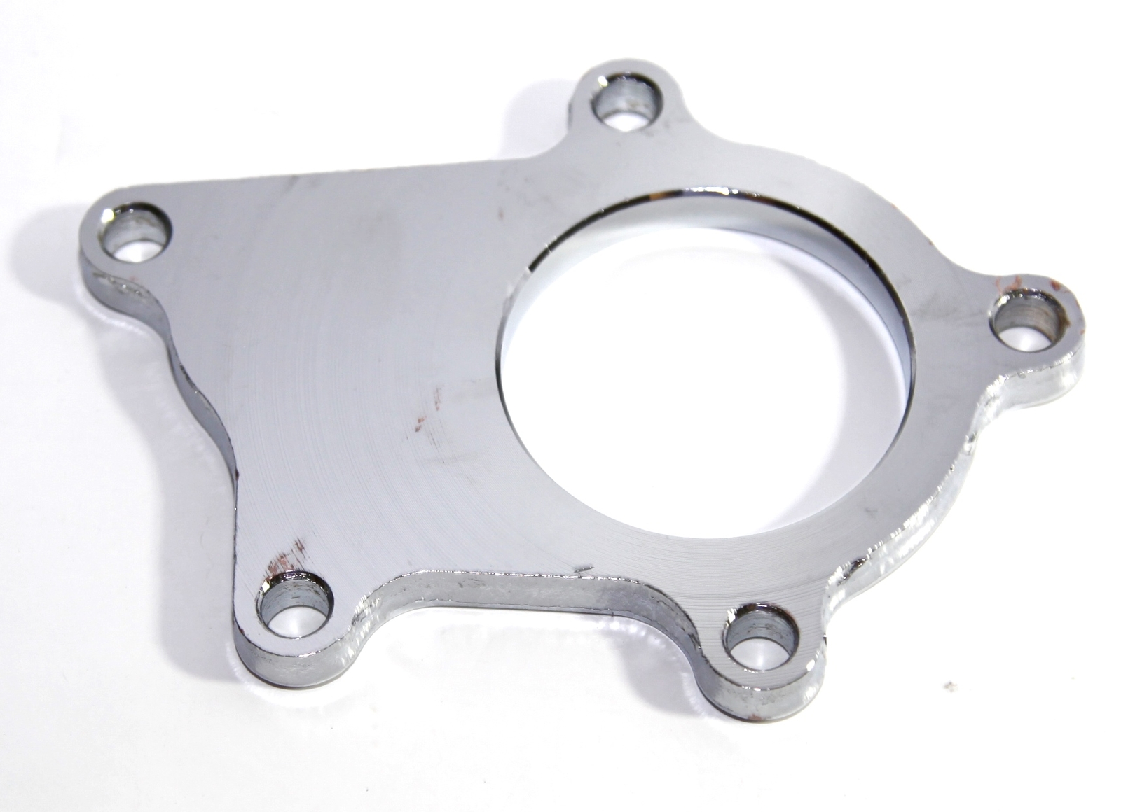 SS Flange for T3 T3/T4 T04E 5 Bolt Hybrid Turbo Pipe Exhaust Weldable