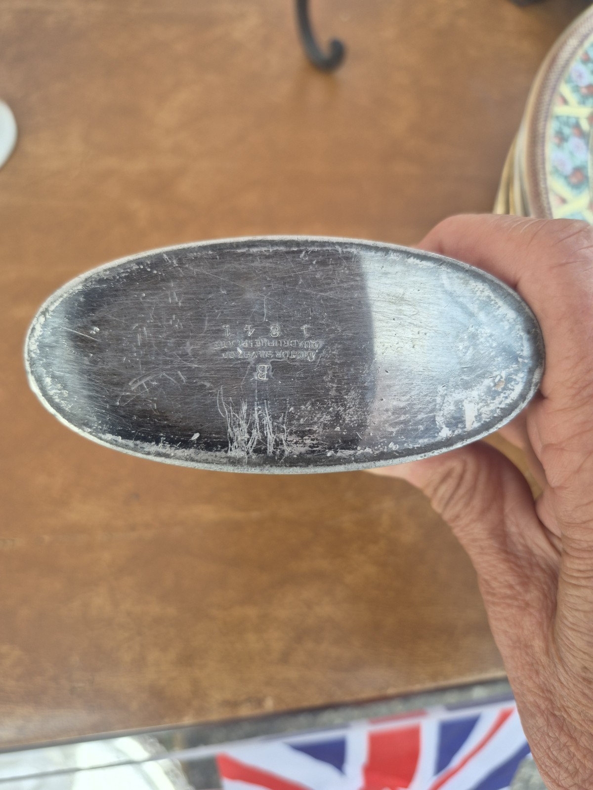 Antique Art Nouveau Flask