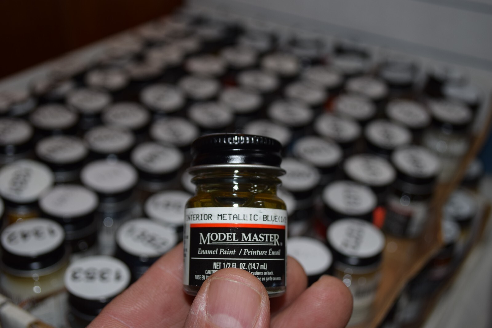 TESTORS MODEL MASTER ENAMEL paint RED STRIPE label over 150 colors sold individu